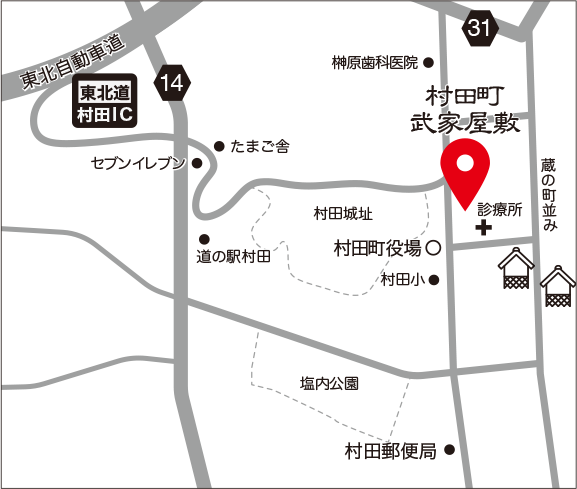 武家屋敷map